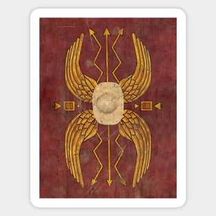 Shield of the legionaries Sticker